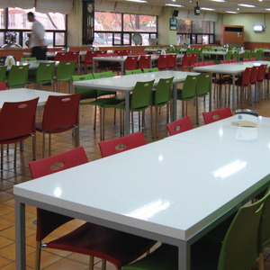 EZM-3187 휴게소 가구 구내식당 휴게실 급식실 교회 회사 함바식당 의자 테이블 제작 전문