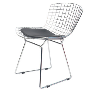 EZM-3293 철제 카페 인테리어 예쁜 디자인 가구 식탁 철재 의자 메탈 사이드 스틸 체어