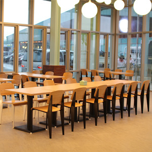 EZM-3414 휴게소 가구 구내식당 휴게실 급식실 교회 회사 함바식당 의자 테이블 제작 전문