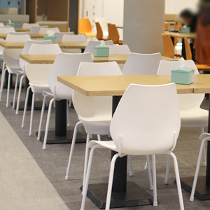 EZM-3422 휴게소 가구 구내식당 휴게실 급식실 교회 회사 함바식당 의자 테이블 제작 전문