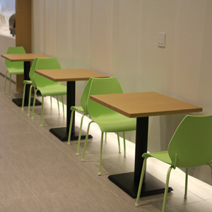 EZM-3423 휴게소 가구 구내식당 휴게실 급식실 교회 회사 함바식당 의자 테이블 제작 전문