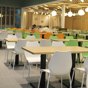 EZM-3433 휴게소 가구 구내식당 휴게실 급식실 교회 회사 함바식당 의자 테이블 제작 전문