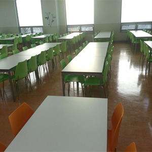 EZM-3464 휴게소 가구 구내식당 휴게실 급식실 교회 회사 함바식당 의자 테이블 제작 전문