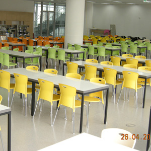 EZM-3525 휴게소 가구 구내식당 휴게실 급식실 교회 회사 함바식당 의자 테이블 제작 전문
