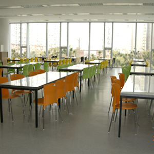 EZM-3526 휴게소 가구 구내식당 휴게실 급식실 교회 회사 함바식당 의자 테이블 제작 전문