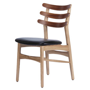 EZM-3533 목재 카페 인테리어 예쁜 디자인 가구 식탁 목제 의자 우드 사이드 원목 식당 업소용 체어