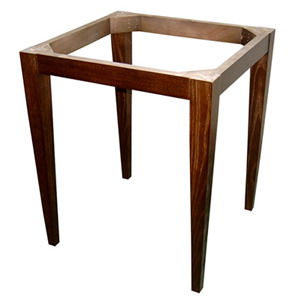 EZM-3733 목재 식탁 프레임 테이블다리 무늬목 사각 원형 대리석 목제다리 맞춤제작