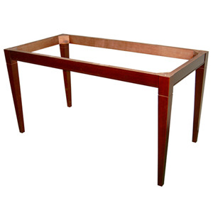 EZM-3736 목재 식탁 프레임 테이블다리 무늬목 사각 원형 대리석 목제다리 맞춤제작