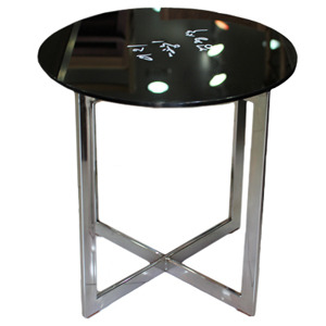 EZM-3769 철제 스텐 유리 테이블 골드 프레임 다리 디자인 식탁 사각 원형 라운드 주문제작