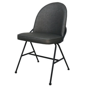 EZM-3846 철제 카페 인테리어 예쁜 디자인 가구 식탁 철재 의자 메탈 사이드 스틸 체어