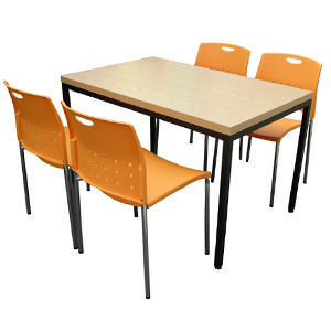 EZM-3853 휴게소 가구 구내식당 휴게실 급식실 교회 회사 함바식당 의자 테이블 제작 전문