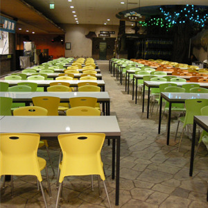 EZM-3941 휴게소 가구 구내식당 휴게실 급식실 교회 회사 함바식당 의자 테이블 제작 전문