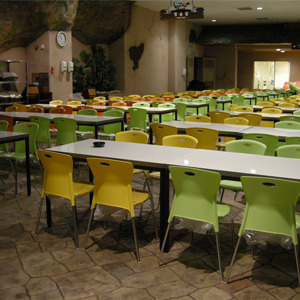 EZM-3944 휴게소 가구 구내식당 휴게실 급식실 교회 회사 함바식당 의자 테이블 제작 전문