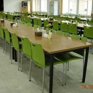EZM-3953 휴게소 가구 구내식당 휴게실 급식실 교회 회사 함바식당 의자 테이블 제작 전문