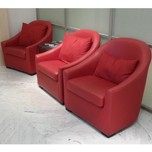 EZM-4511 목재 1인용 소파 카페 인테리어 호텔 병원 디자인 가구 목재쇼파 대기실 라운지 의자