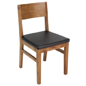 EZM-4536 목재 카페 인테리어 예쁜 디자인 가구 식탁 목제 의자 우드 사이드 원목 식당 업소용 체어