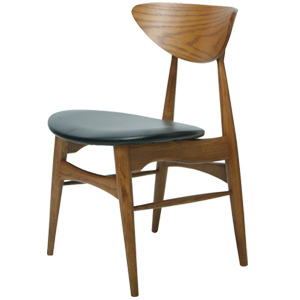 EZM-4681 목재 카페 인테리어 예쁜 디자인 가구 식탁 목제 의자 우드 사이드 원목 식당 업소용 체어