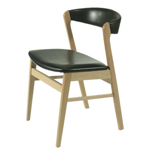 EZM-4848 목재 카페 인테리어 예쁜 디자인 가구 식탁 목제 의자 우드 사이드 원목 식당 업소용 체어