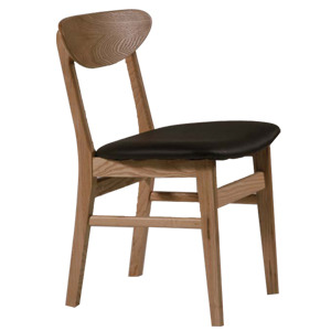 EZM-4862 목재 카페 인테리어 예쁜 디자인 가구 식탁 목제 의자 우드 사이드 원목 식당 업소용 체어