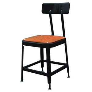 EZM-5161 철제 카페 인테리어 예쁜 디자인 가구 식탁 철재 의자 메탈 사이드 스틸 체어