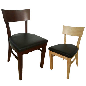 EZM-5679 목재 카페 인테리어 예쁜 디자인 가구 식탁 목제 의자 우드 사이드 원목 식당 업소용 체어