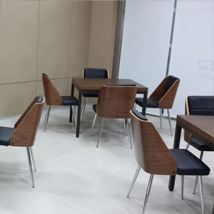 EZM-5690 휴게소 가구 구내식당 휴게실 급식실 교회 회사 함바식당 의자 테이블 제작 전문