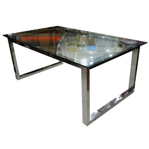 EZM-6192 철제 스텐 유리 테이블 골드 프레임 다리 디자인 식탁 사각 원형 라운드 주문제작