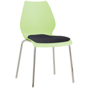 EZM-6298 플라스틱 카페 인테리어 사출 식탁 체어 예쁜 디자인 철제 의자 레스토랑 이쁜 구내식당 푸드코트의자