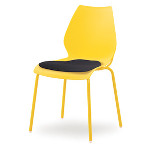 EZM-6299 플라스틱 카페 인테리어 사출 식탁 체어 예쁜 디자인 철제 의자 레스토랑 이쁜 구내식당 푸드코트의자