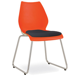 EZM-6302 플라스틱 카페 인테리어 사출 식탁 체어 예쁜 디자인 철제 의자 레스토랑 이쁜 구내식당 푸드코트의자