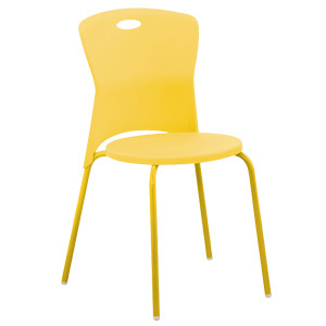 EZM-6304 플라스틱 카페 인테리어 사출 식탁 체어 예쁜 디자인 철제 의자 레스토랑 이쁜 구내식당 푸드코트의자