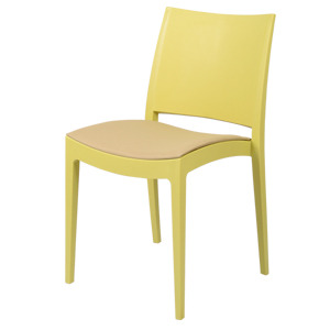 EZM-6953 플라스틱 카페 인테리어 사출 식탁 체어 예쁜 디자인 철제 의자 레스토랑 이쁜 구내식당 푸드코트의자