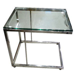 EZM-7064 철제 스텐 유리 테이블 골드 프레임 다리 디자인 식탁 사각 원형 라운드 주문제작