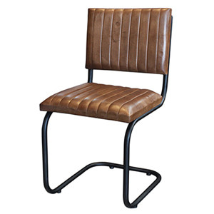 EZM-7212 철제 카페 인테리어 예쁜 디자인 가구 식탁 철재 의자 메탈 사이드 스틸 체어