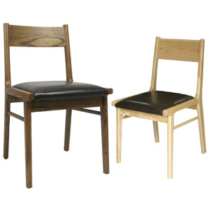 EZM-7264 목재 카페 인테리어 예쁜 디자인 가구 식탁 목제 의자 우드 사이드 원목 식당 업소용 체어