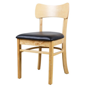 EZM-7288 목재 카페 인테리어 예쁜 디자인 가구 식탁 목제 의자 우드 사이드 원목 식당 업소용 체어