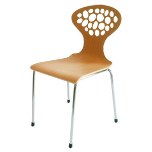 EZM-7333 철제 카페 인테리어 예쁜 디자인 가구 식탁 철재 의자 메탈 사이드 스틸 체어