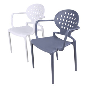 EZM-7799 플라스틱 카페 인테리어 사출 식탁 체어 예쁜 디자인 철제 의자 레스토랑 이쁜 구내식당 푸드코트의자