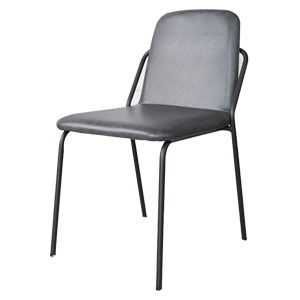 EZM-7835 철제 카페 인테리어 예쁜 디자인 가구 식탁 철재 의자 메탈 사이드 스틸 체어