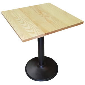 EZM-8091 무늬목 테이블 카페 인테리어 업소용 프렌차이즈 사원 구내식당 커피숍 휴게소 사각 원형 원목 집성목 우드슬랩 식탁 바 상판 주문제작