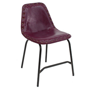 EZM-8382 철제 카페 인테리어 예쁜 디자인 가구 식탁 철재 의자 메탈 사이드 스틸 체어