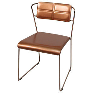 EZM-8571 철제 카페 인테리어 예쁜 디자인 가구 식탁 철재 의자 메탈 사이드 스틸 체어