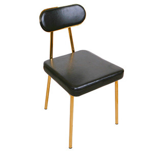 EZM-8575 철제 카페 인테리어 예쁜 디자인 가구 식탁 철재 의자 메탈 사이드 스틸 체어