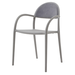 EZM-8682 플라스틱 카페 인테리어 사출 식탁 체어 예쁜 디자인 철제 의자 레스토랑 이쁜 구내식당 푸드코트의자