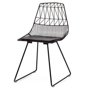 EZM-9016 철제 카페 인테리어 예쁜 디자인 가구 식탁 철재 의자 메탈 사이드 스틸 체어