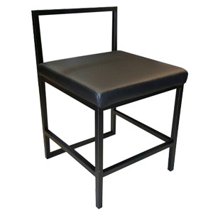 EZM-9126 철제 카페 인테리어 예쁜 디자인 가구 식탁 철재 의자 메탈 사이드 스틸 체어