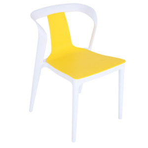 EZM-9135 플라스틱 카페 인테리어 사출 식탁 체어 예쁜 디자인 철제 의자 레스토랑 이쁜 구내식당 푸드코트의자