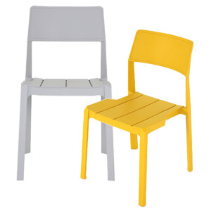 EZM-9218 플라스틱 카페 인테리어 사출 식탁 체어 예쁜 디자인 철제 의자 레스토랑 이쁜 구내식당 푸드코트의자