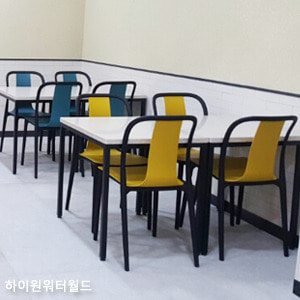 EZM-9226 휴게소 가구 구내식당 휴게실 급식실 교회 회사 함바식당 의자 테이블 제작 전문