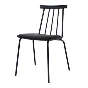 EZM-9255 철제 카페 인테리어 예쁜 디자인 가구 식탁 철재 의자 메탈 사이드 스틸 체어